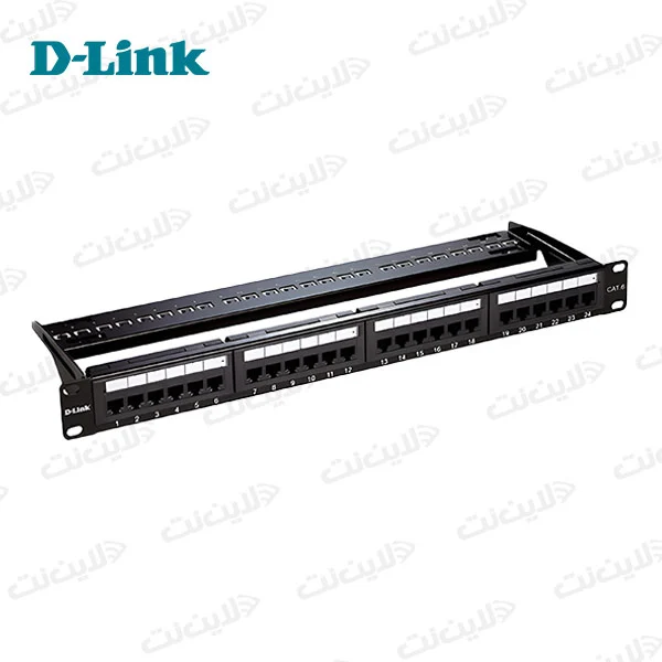 پچ پنل لودد 24 پورت Cat6 دی لینک D-LINK