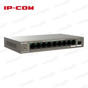 سوئیچ 8 پورت آی پی کام مدل IP-COM F1110P-8-102W لاین نت