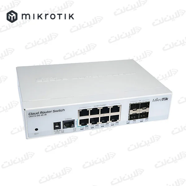 روتر میکروتیک مدل Mikrotik CRS112-8G-4S-IN