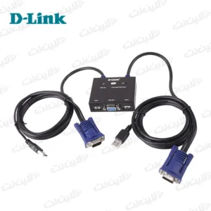 سوئیچ KVM دو پورت USB دی لینک مدل KVM-222