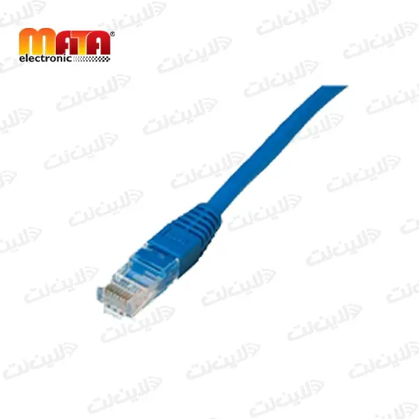 پچ کورد آبی 30 سانتی متری CAT6 U/UTP متا الکترونیک Mata electronic