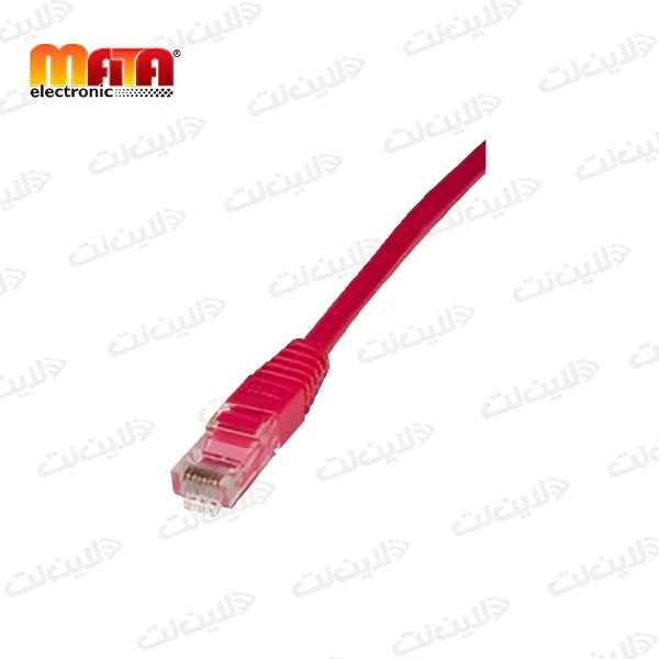 پچ کورد 30 سانت Cat5e UTP متا الکترونیک لاین نت