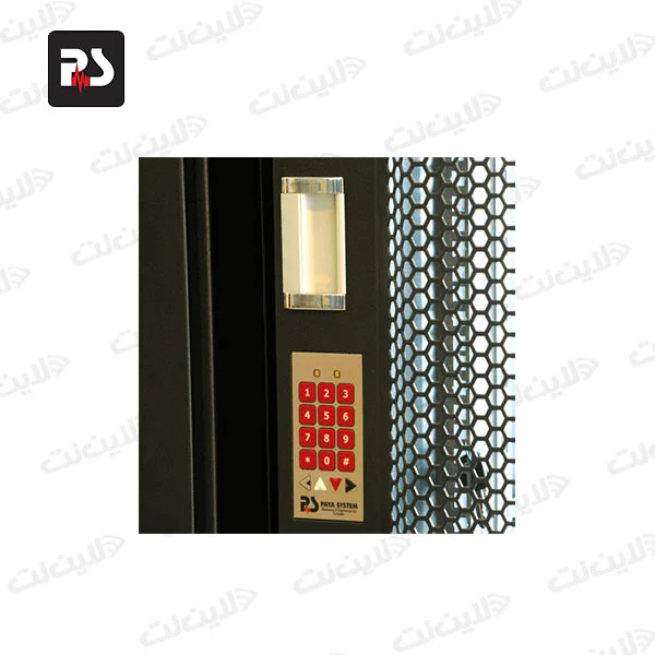 قفل رمز دار دیجیتال در جلو با اتصال طرفین رک پایا سیستم PS