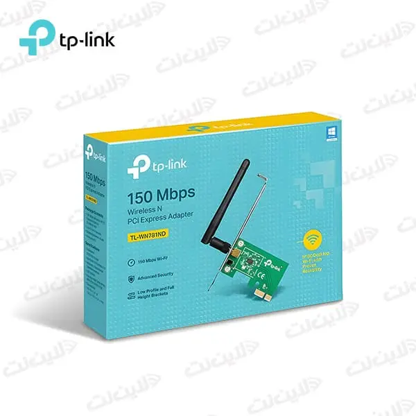 کارت شبکه TL-WN781ND بیسیم PCI Express TP-Link لاین نت