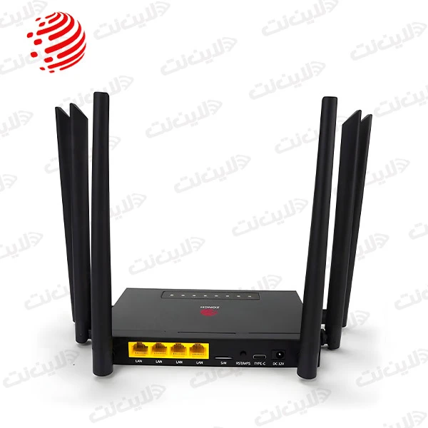 خرید و قیمت مودم روتر 4G/LTE B825 بی سیم N300 زونچ Zonch لاین نت