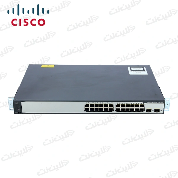 سوئیچ 24 پورت C3750V2-24PS-S سیسکو