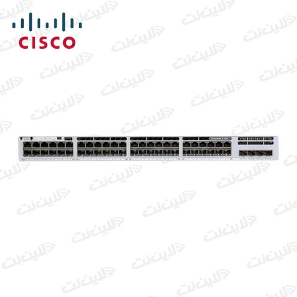 سوئیچ 24 پورت C9300L-24UXG-4X-E سیسکو Cisco
