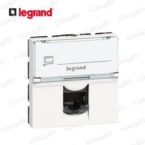 کیستون شبکه CAT6A UTP دو ماژول پهن لگراند Legrand