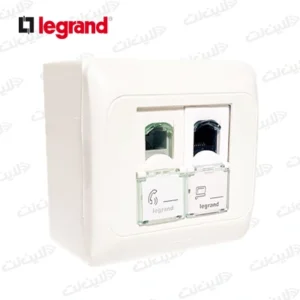 پریز شبکه و تلفن روکار لگراند Legrand