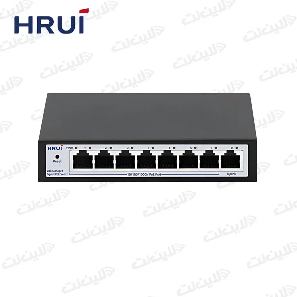 سوئیچ مدیریتی PoE اچ ار یو ای HRUI HR-AFGW-71
