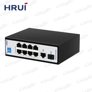 عکس سوئیچ صنعتی HR500-SW10811GS اچ ار یو ای HRUI