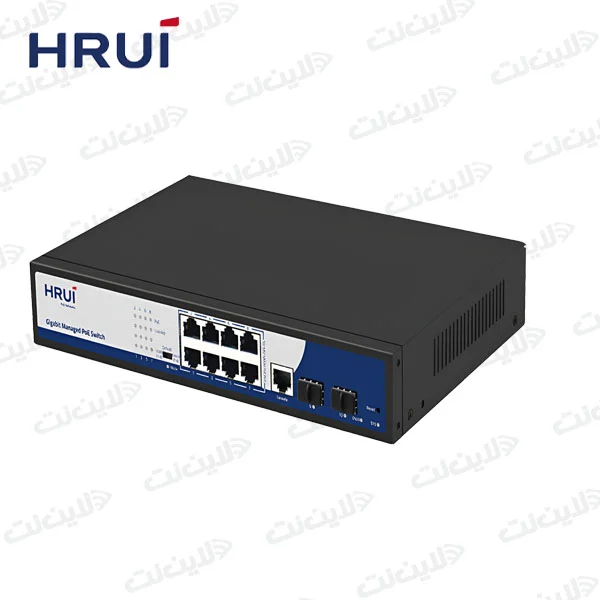 سوئیچ مدیریتی PoE HR-AFGM-82NS اچ ار یو ای HRUI