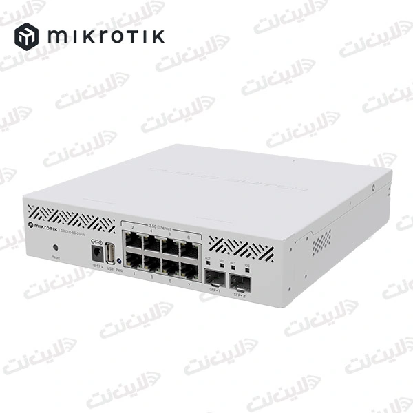 خرید روتر سوئیچ مدل CRS310-8G+2S+IN میکروتیک MikroTik
