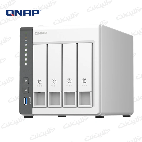 خرید ذخیره ساز تحت شبکه مدل TS-433 ظرفیت ۴ گیگابایت QNAP