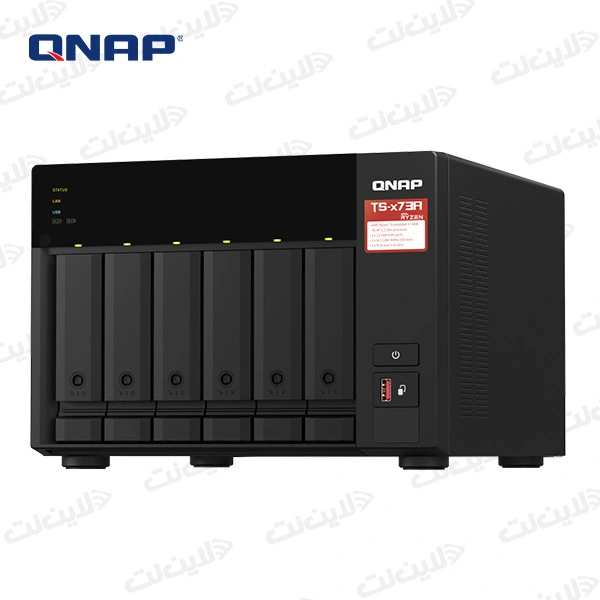 خرید ذخیره ساز تحت شبکه کیونپ مدل TS-673A-8G