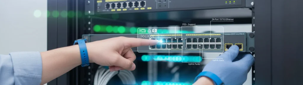 خرید سوئیچ 24 پورت WS-C2960X-24TS-LL سیسکو Cisco